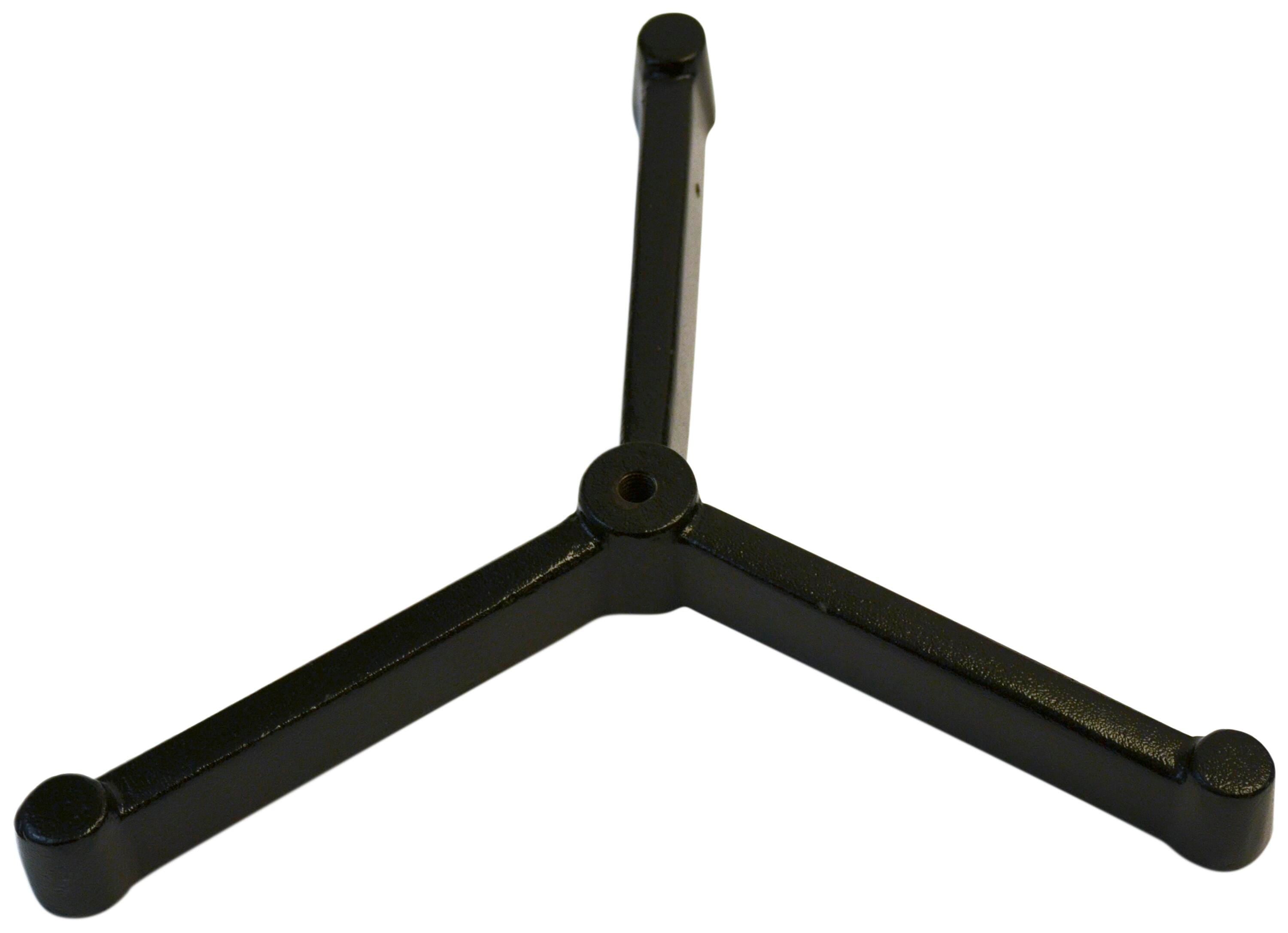 BASE CAST IRON TRIANGULAR 160MM RADIUS