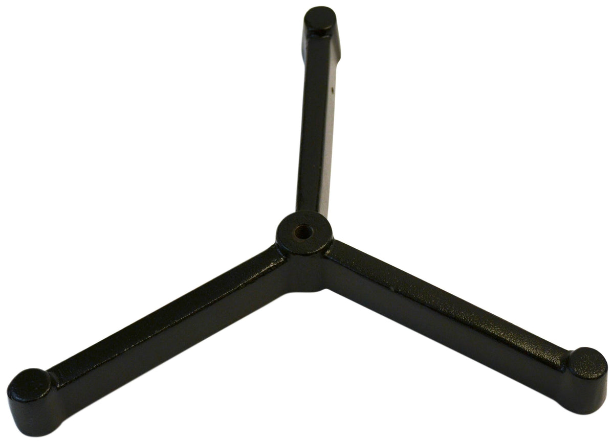 BASE CAST IRON TRIANGULAR 160MM RADIUS