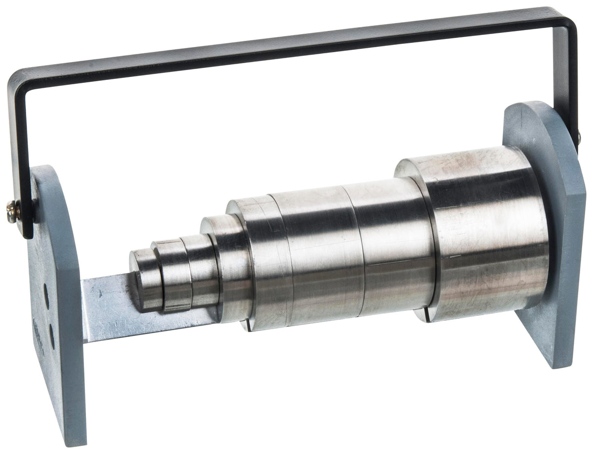 SET SLOTTED MASSES STAINLESS STEEL