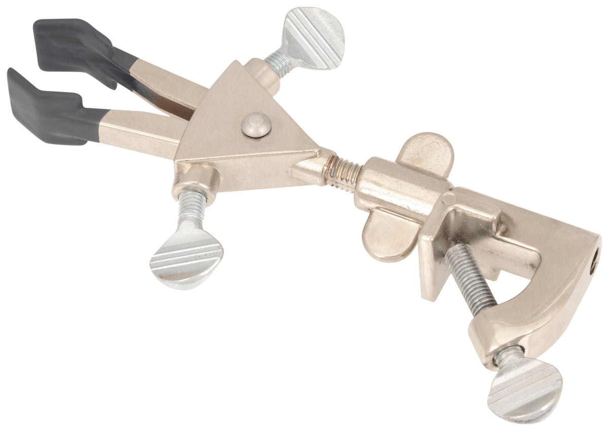 CLAMP TWO PRONG PVC COATED W/ BOSSHEAD