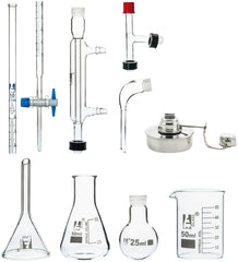 KIT DISTILLATION MICRO GLASS 9 PIECES