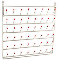 RACK DRAIN VINYL COATED STEEL 48 PEGS