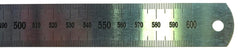 RULER STAINLESS STEEL 60CM
