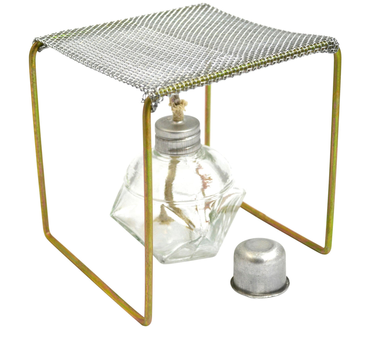 SET ALCOHOL BURNER WITH BURNER STAND