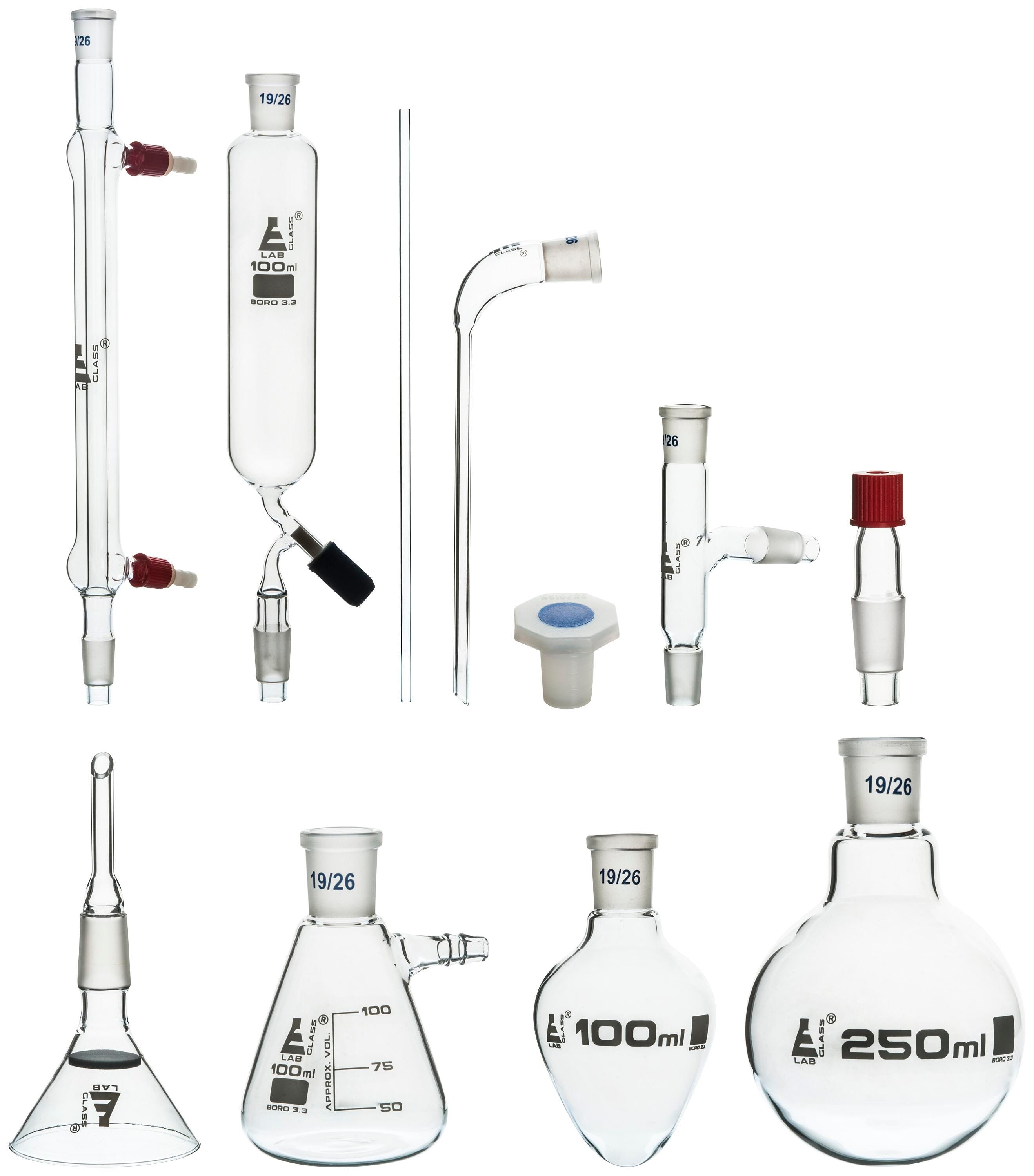 KIT DIST AND ORGANIC CHEM 9 PIECES