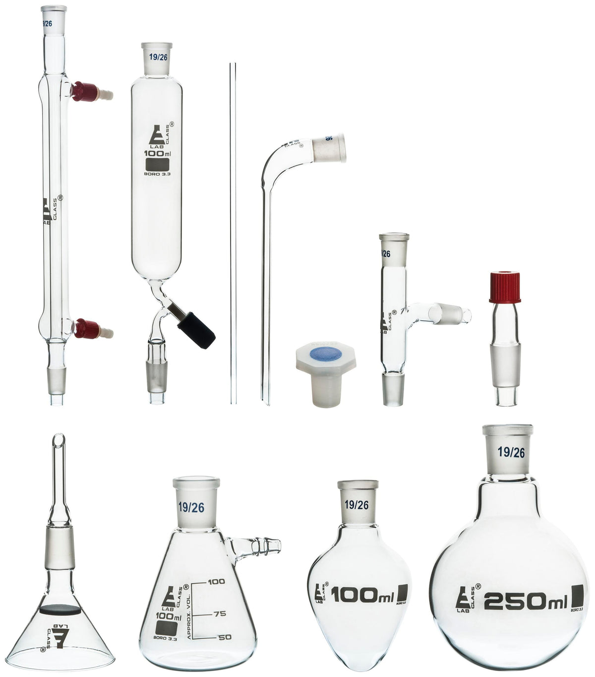 KIT DIST AND ORGANIC CHEM 9 PIECES