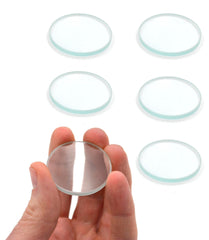 SET OPTICAL GLASS LENS 38MM DIAMETER