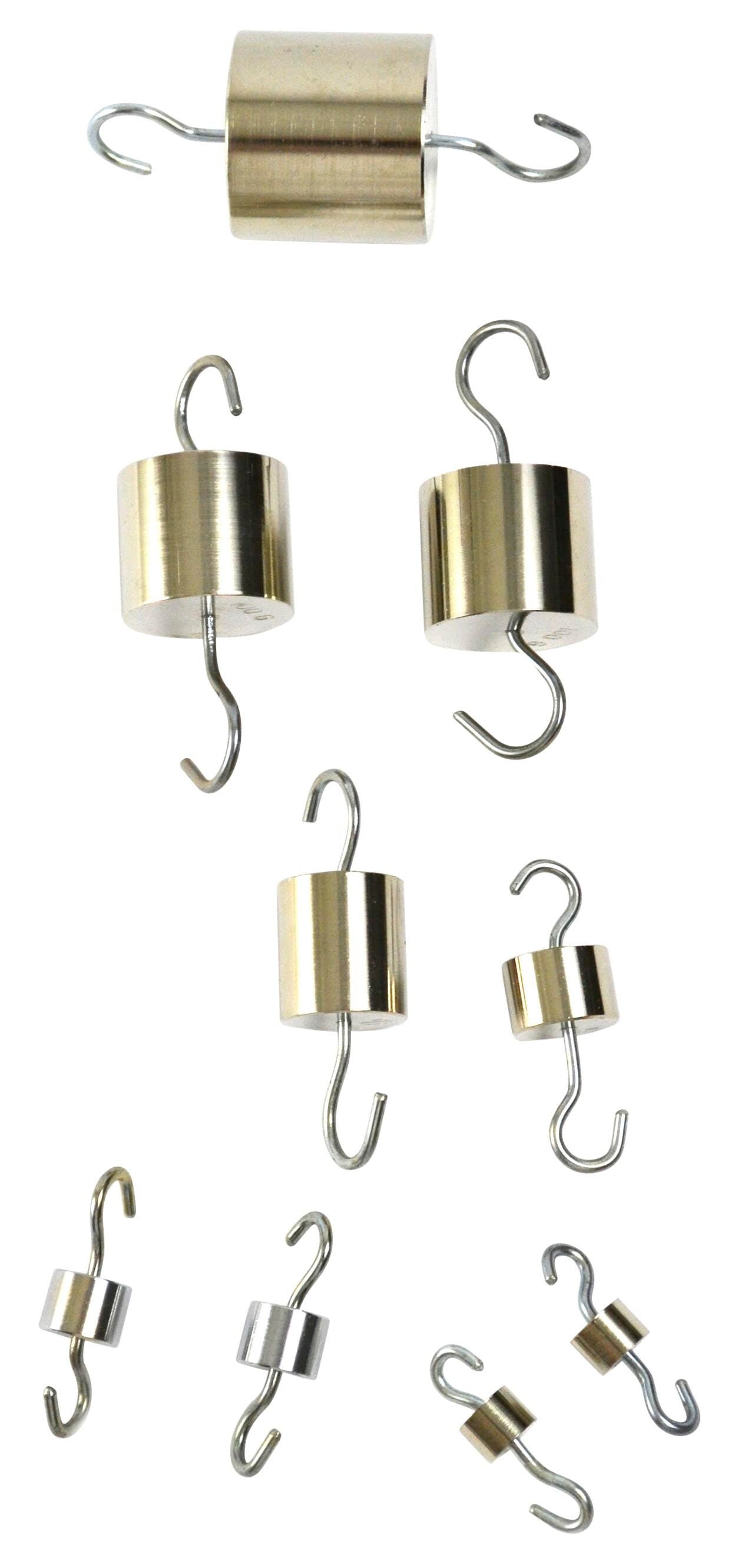 SET HOOKED WEIGHTS BRASS 500G CAPACITY