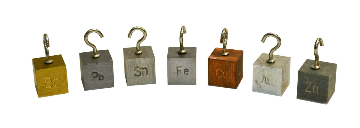 SET DENSITY CUBES WITH HOOKS SET OF 7