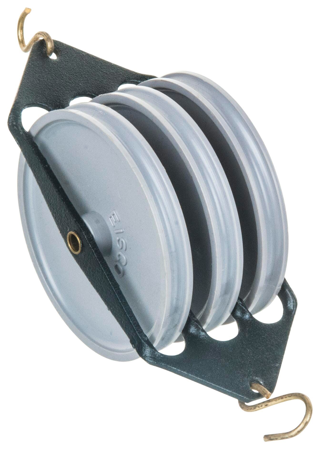PULLEY PLASTIC TRIPLE PARALLEL 50MM DIA