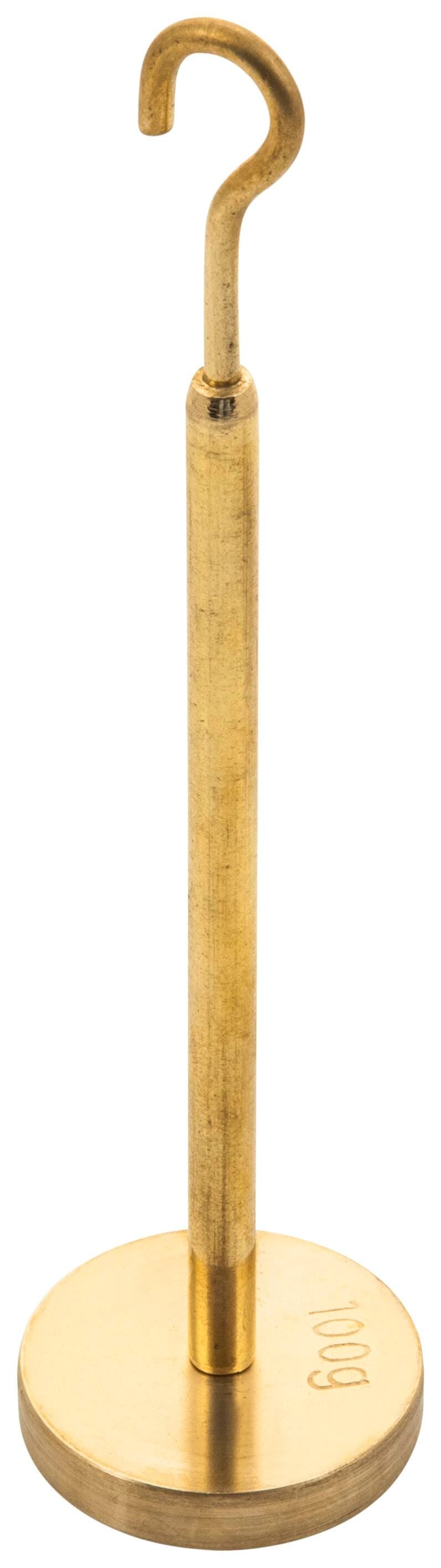 HANGER MASS WITH TOP HOOK BRASS 100G