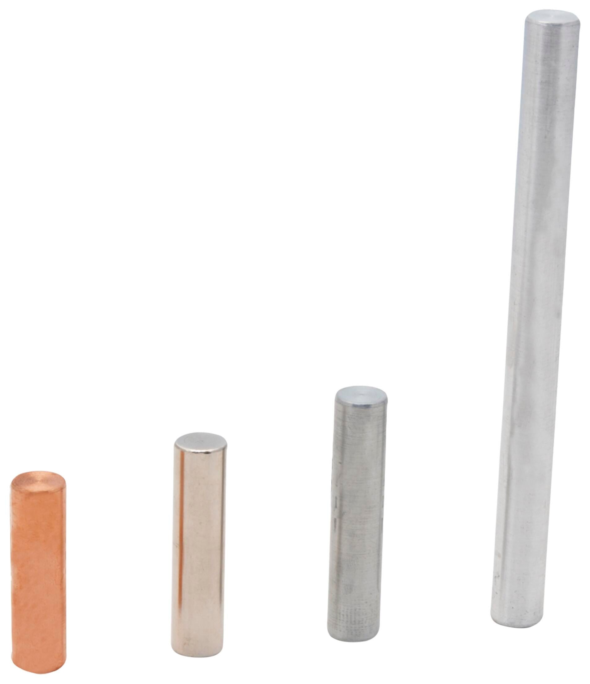 SET EQUAL MASS METAL CYLINDER