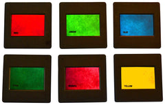SET COLOR FILTER 6 PIECES MOUNTED