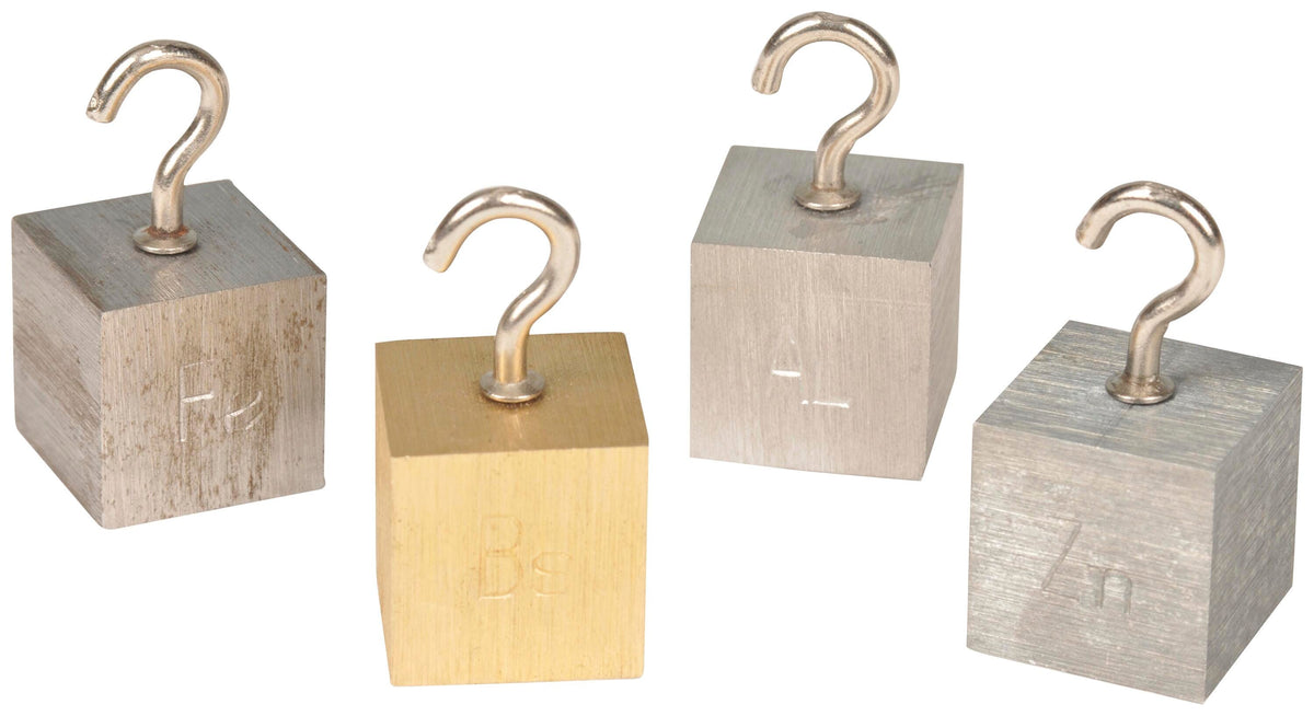 SET SPECIFIC GRAVITY CUBES W/ HOOKS