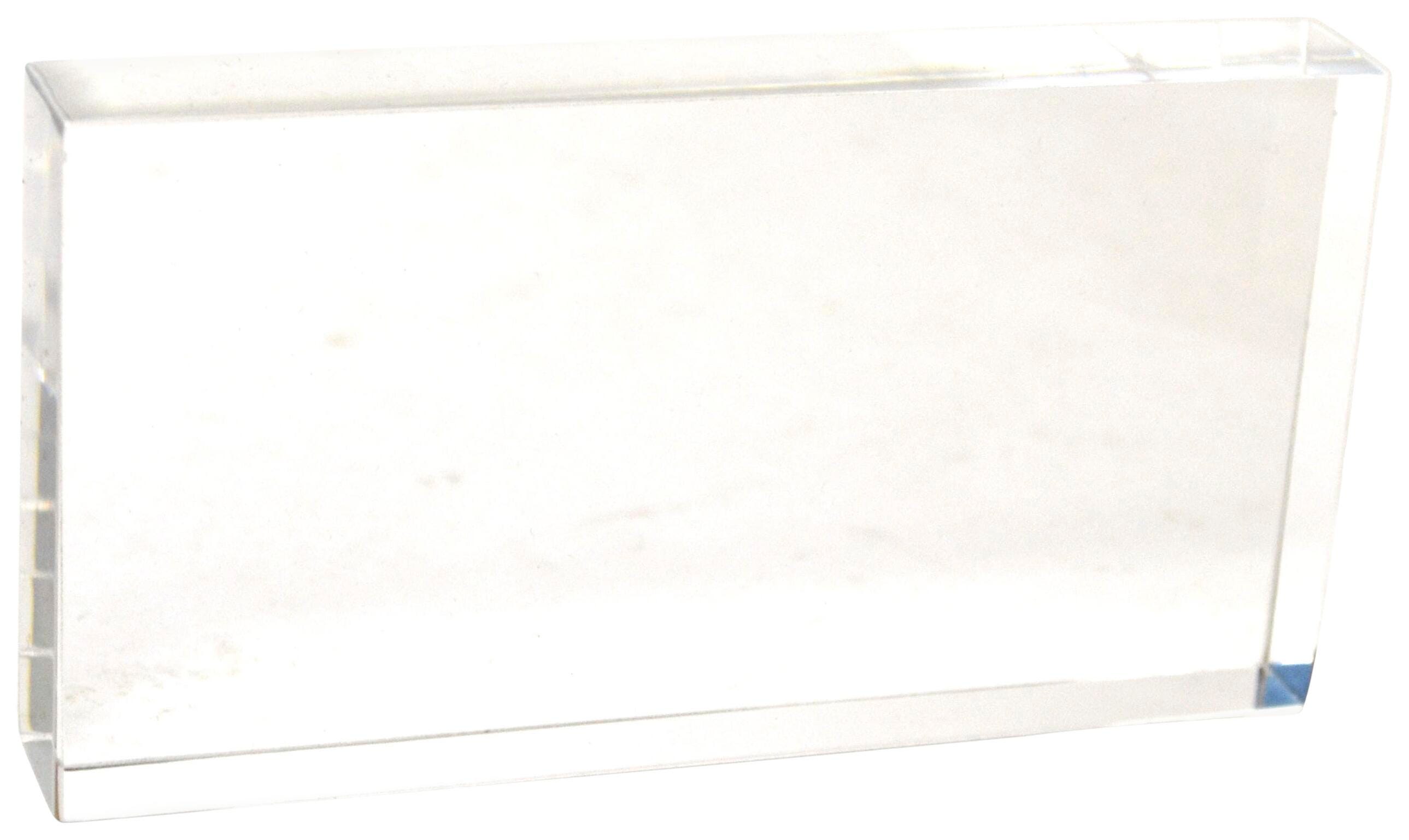 BLOCK ACRYLIC RECTANGULAR 125MM