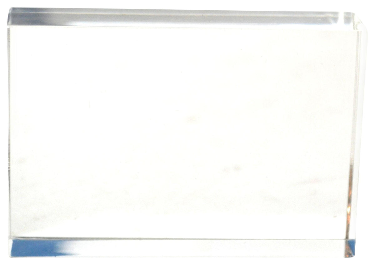 BLOCK ACRYLIC RECTANGULAR 75MM