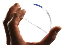 BLOCK ACRYLIC SEMICIRCULAR 16MM