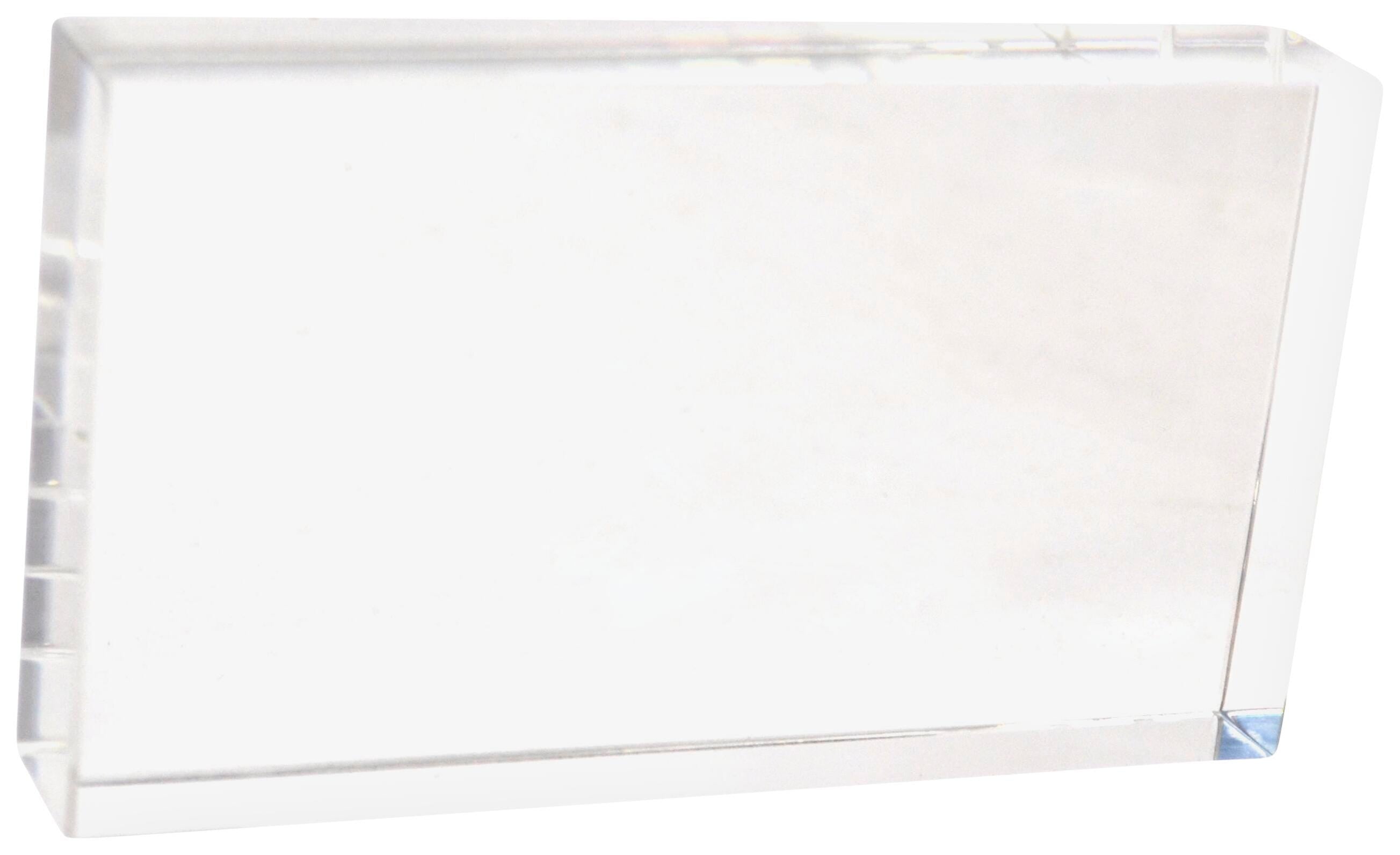 BLOCK ACRYLIC RECTANGULAR 115MM