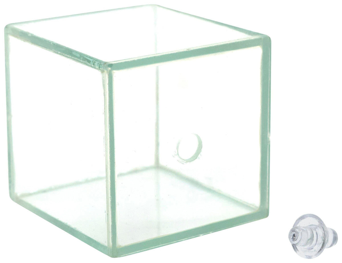 CUBE HOLLOW GLASS WITH PLUG