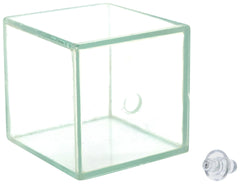 CUBE HOLLOW GLASS WITH PLUG