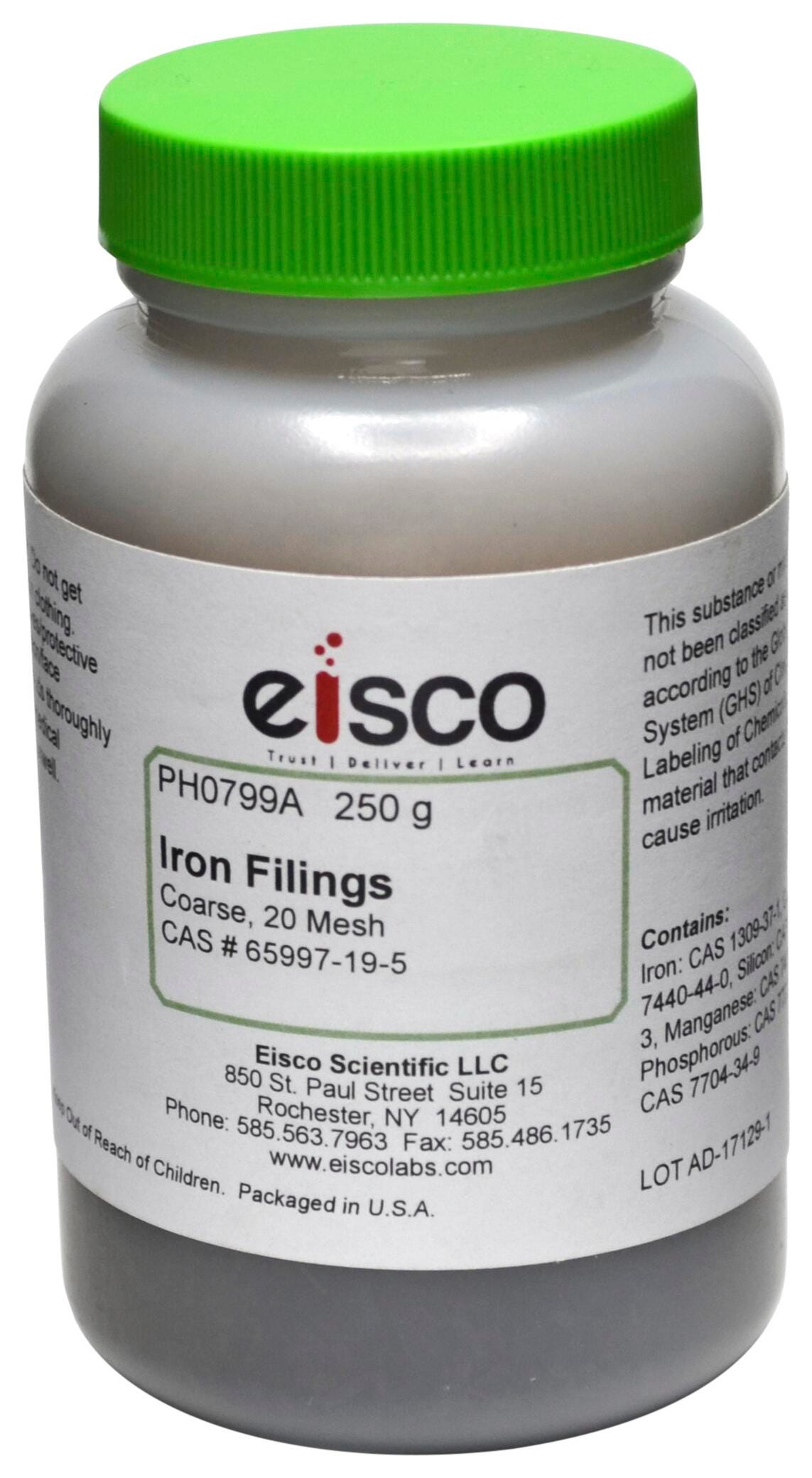 FILINGS COARSE IRON 250G