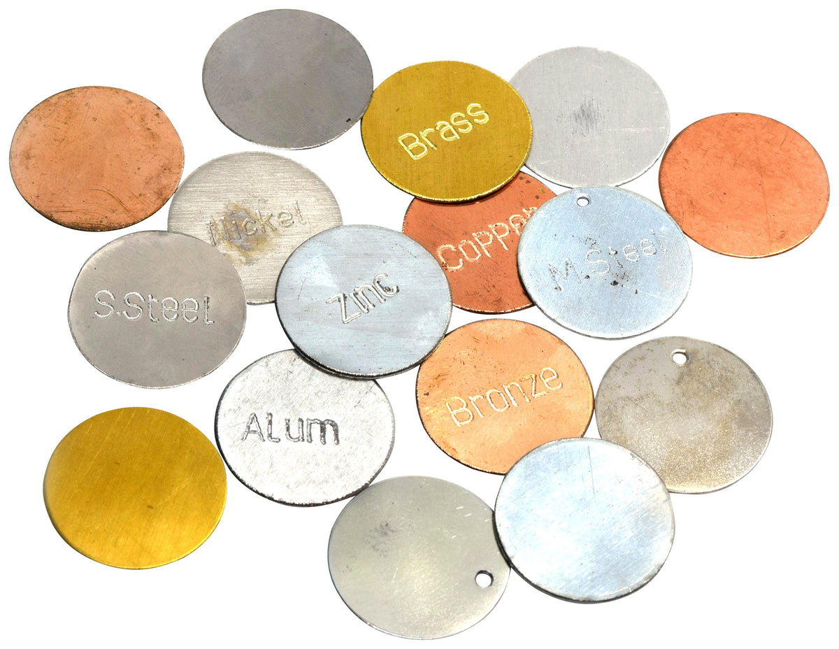 SET METAL DISCS 16 PIECES