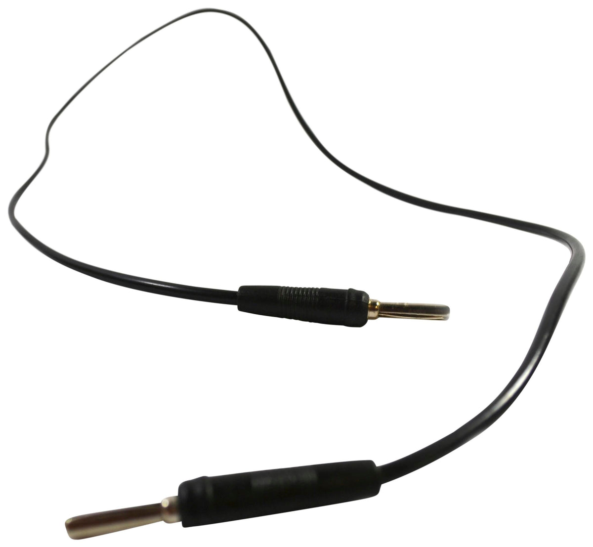 LEADS W/ 4MM PLUGS 750MM BLACK