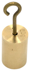 WEIGHT DOUBLE HOOKED BRASS 50G