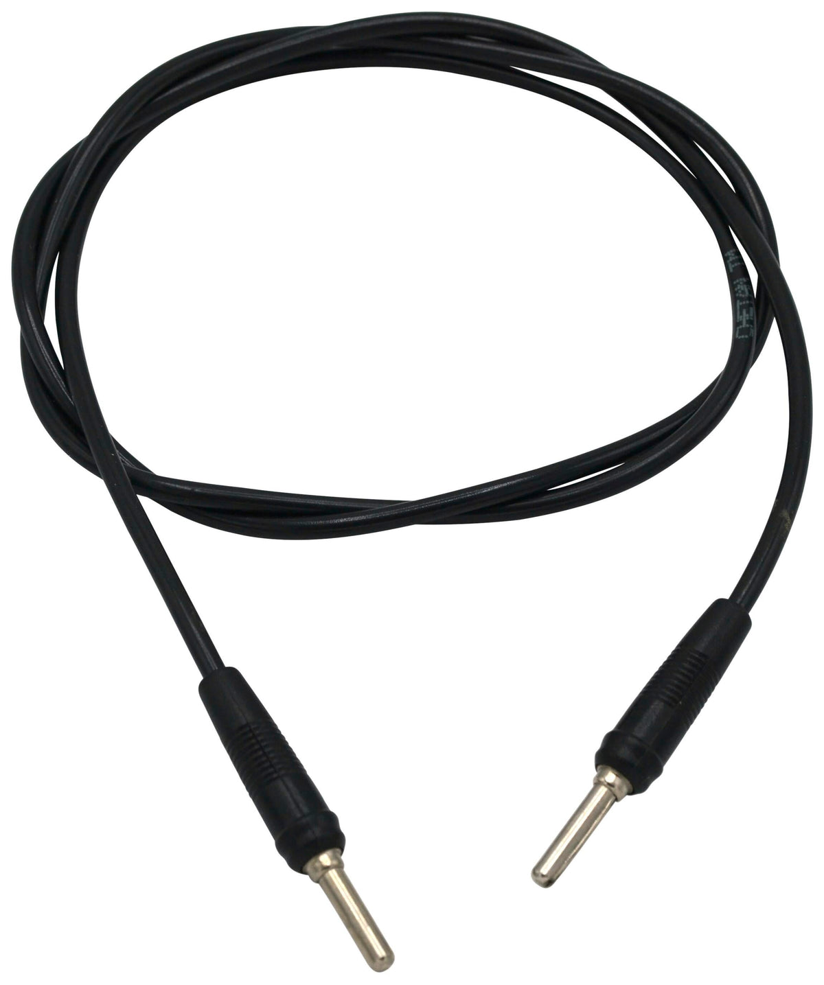 LEADS W/ 4MM PLUGS 1000MM BLACK