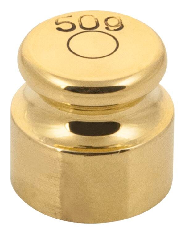 WEIGHT BALANCE BRASS 50G