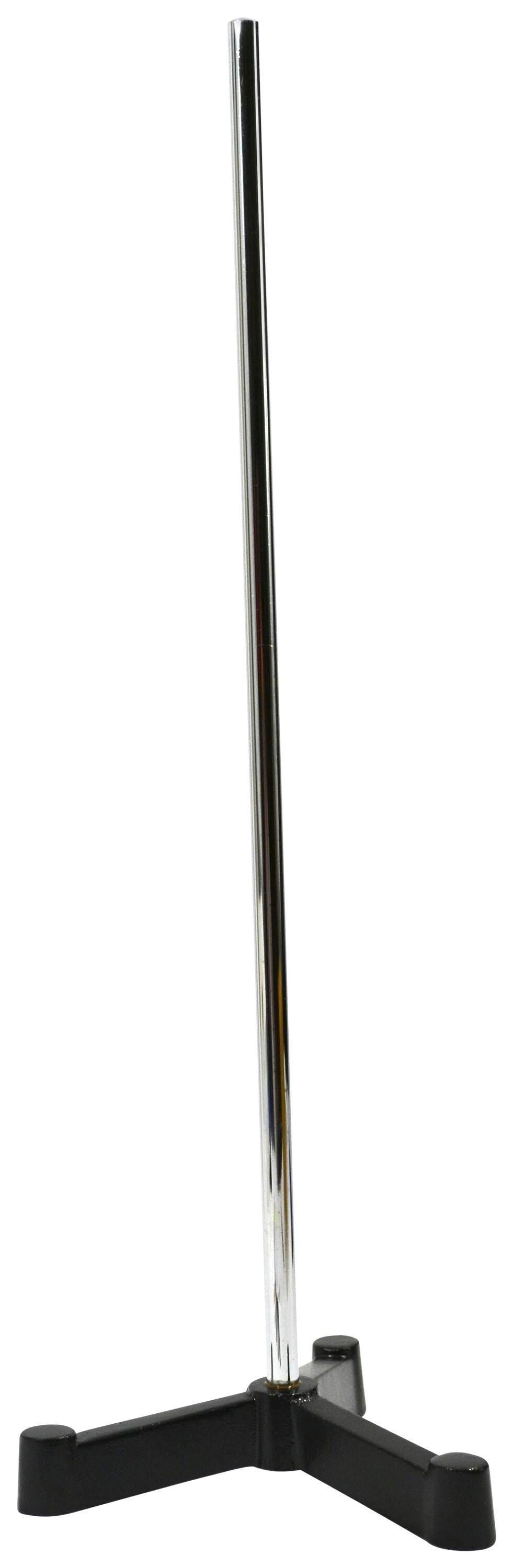 STAND TRIANGULAR BASE WITH ROD SMALL