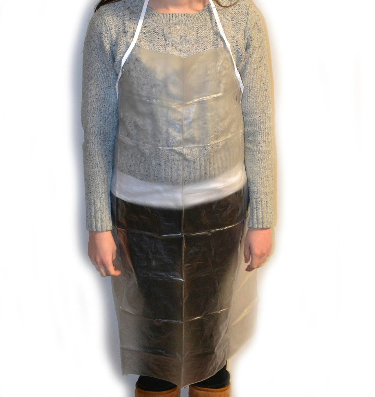 APRON CLEAR VINYL BIB LARGE