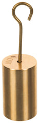 WEIGHT DOUBLE HOOKED BRASS 100G