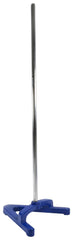 STAND A SHAPED RETORT BASE W/ ROD LARGE