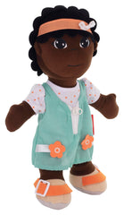 DIVERSE FASTENING DOLL - AFRICAN GIRL