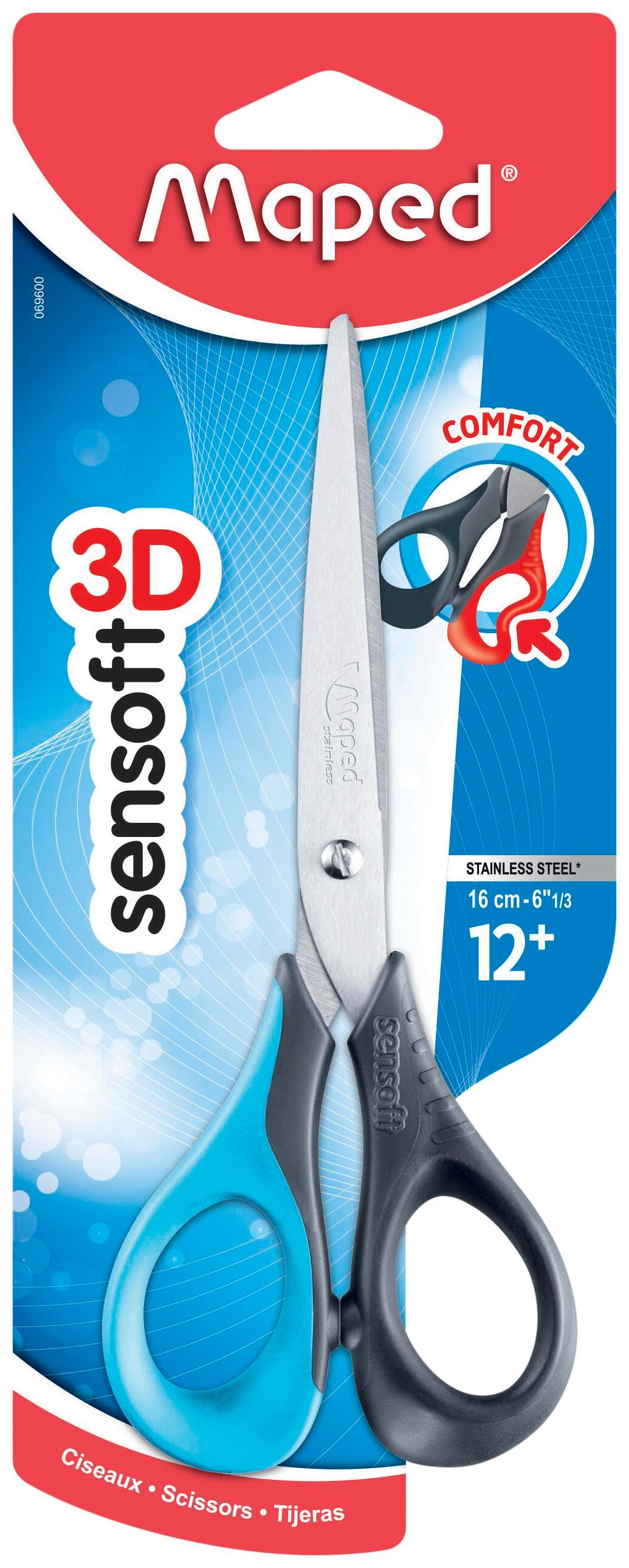 SCISSORS MAPED 3D SENSOFT RIGHT POINTED 6.33 IN
