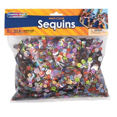 SEQUINS CREATIVITY STREET ASSORTED 11 OZ