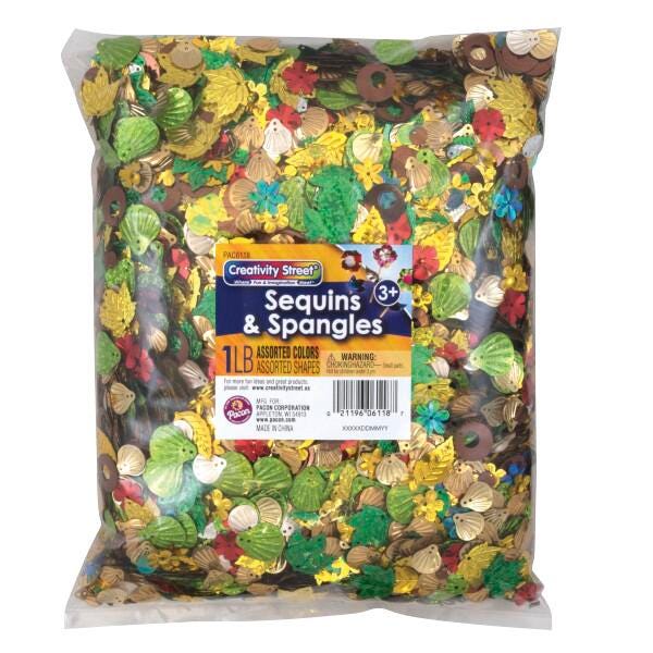 SEQUINS AND SPANGLES 1 LB