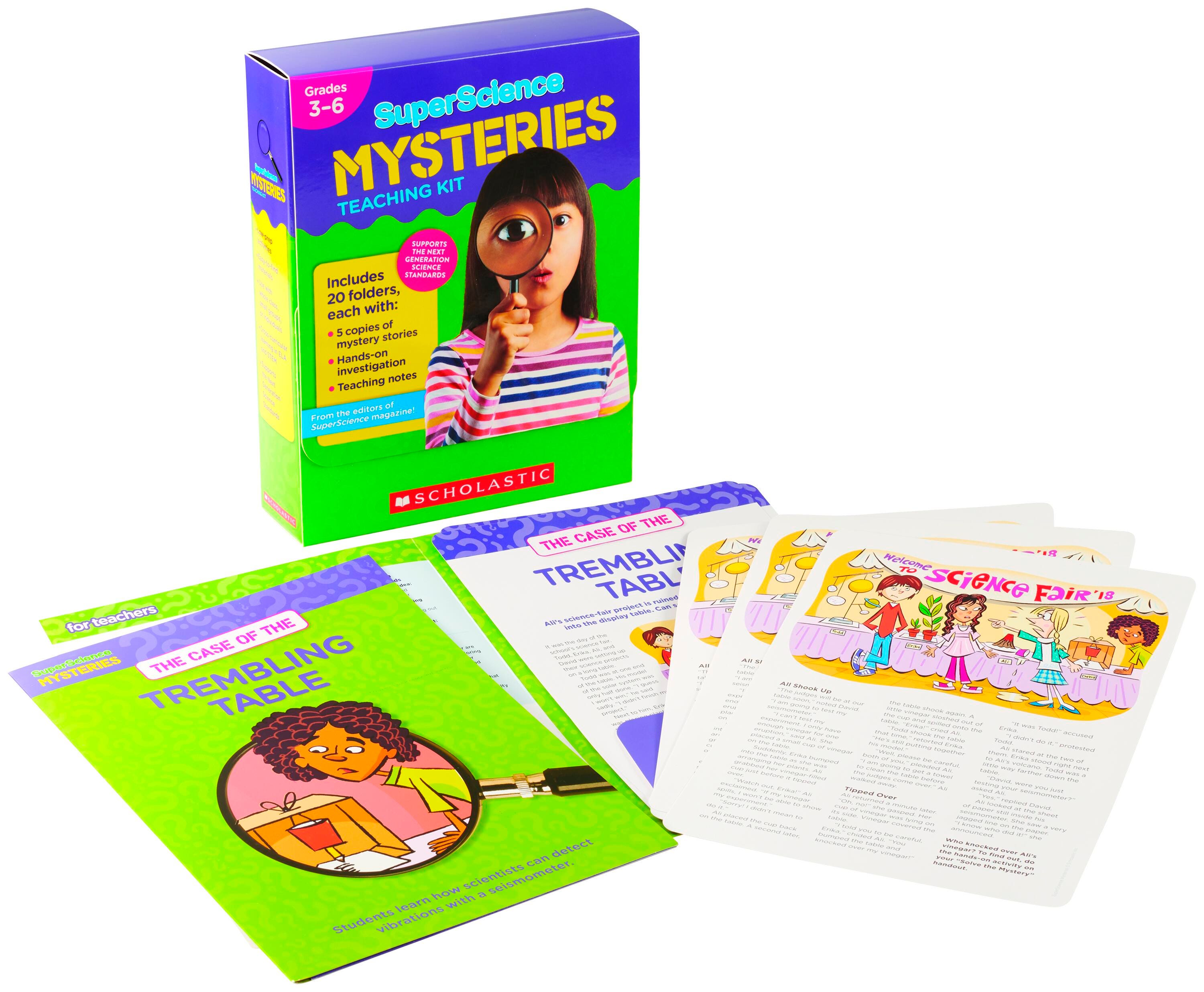 KIT SUPERSCIENCE MYSTERIES GR 3-6