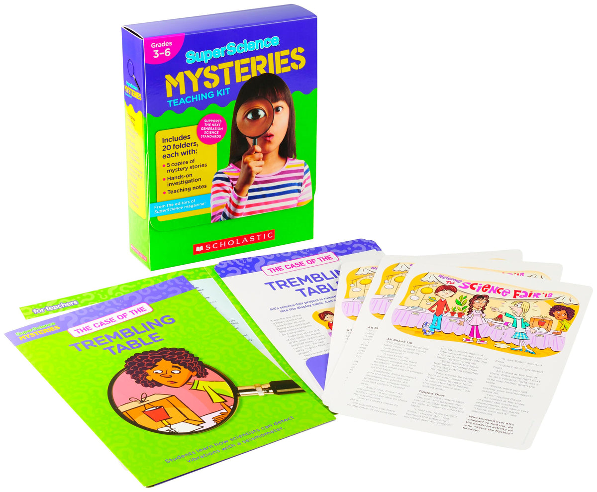 KIT SUPERSCIENCE MYSTERIES GR 3-6