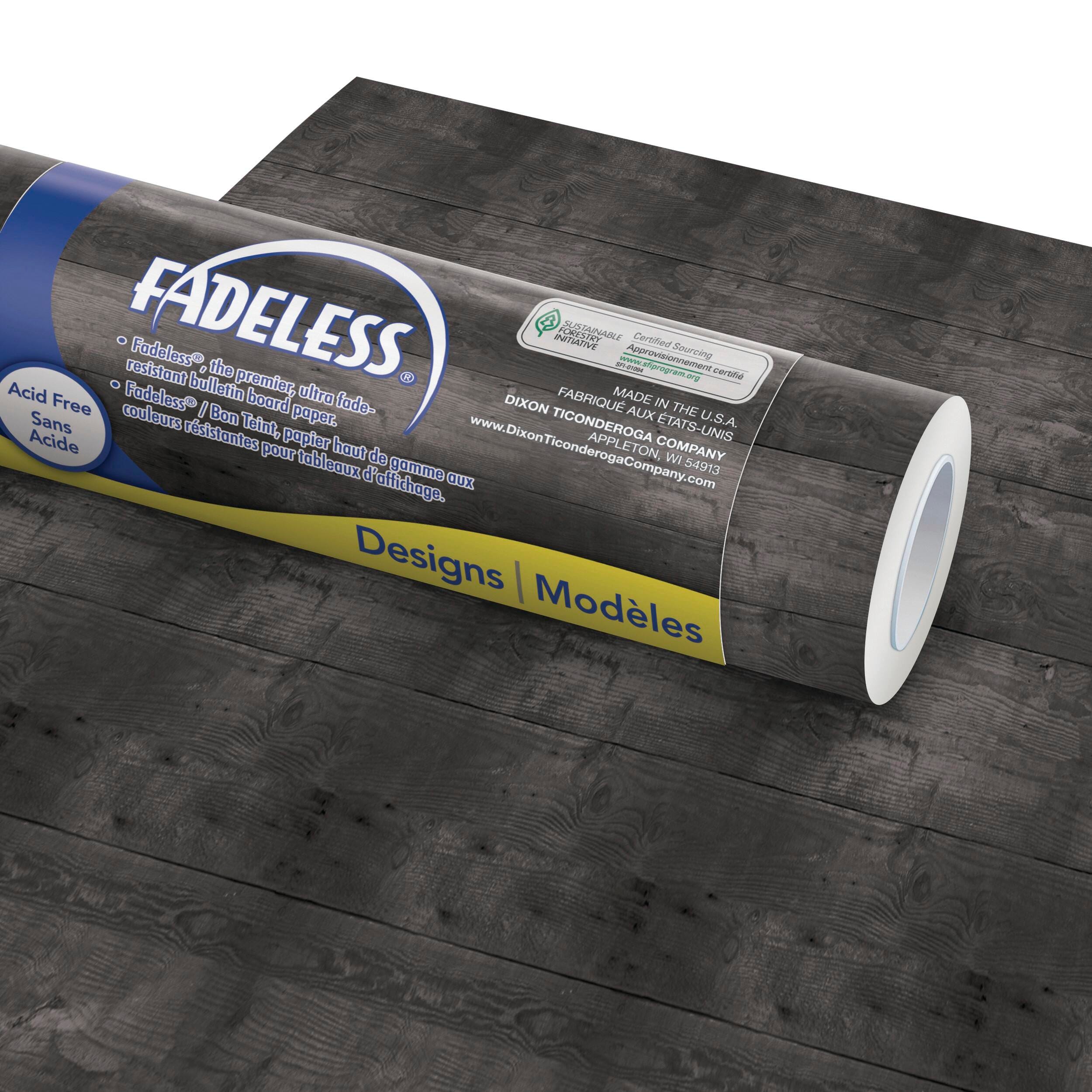 PAPER FADELESS BLACK SHIPLAP 48 IN X 12 FT ROLL