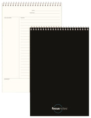 NOTEBOOK STENO OXFORD FOCUSNOTES 6X9 IN WHITE 80 SHTS