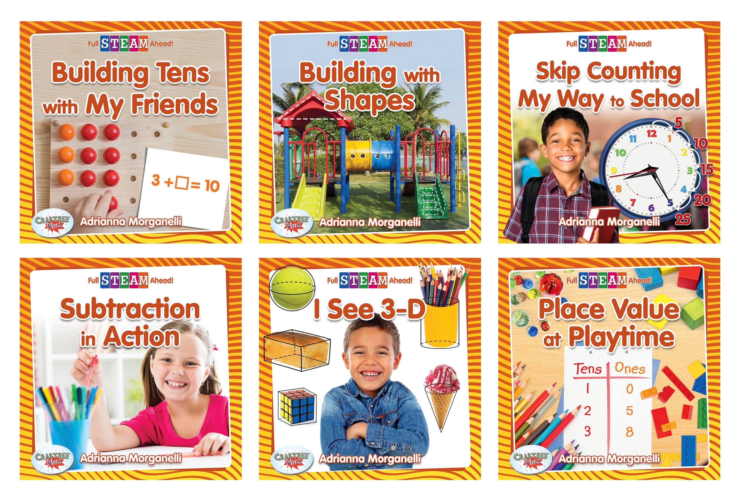 BOOK - STEAM AHEAD - MATH MATTERS S/6 GR PK-2