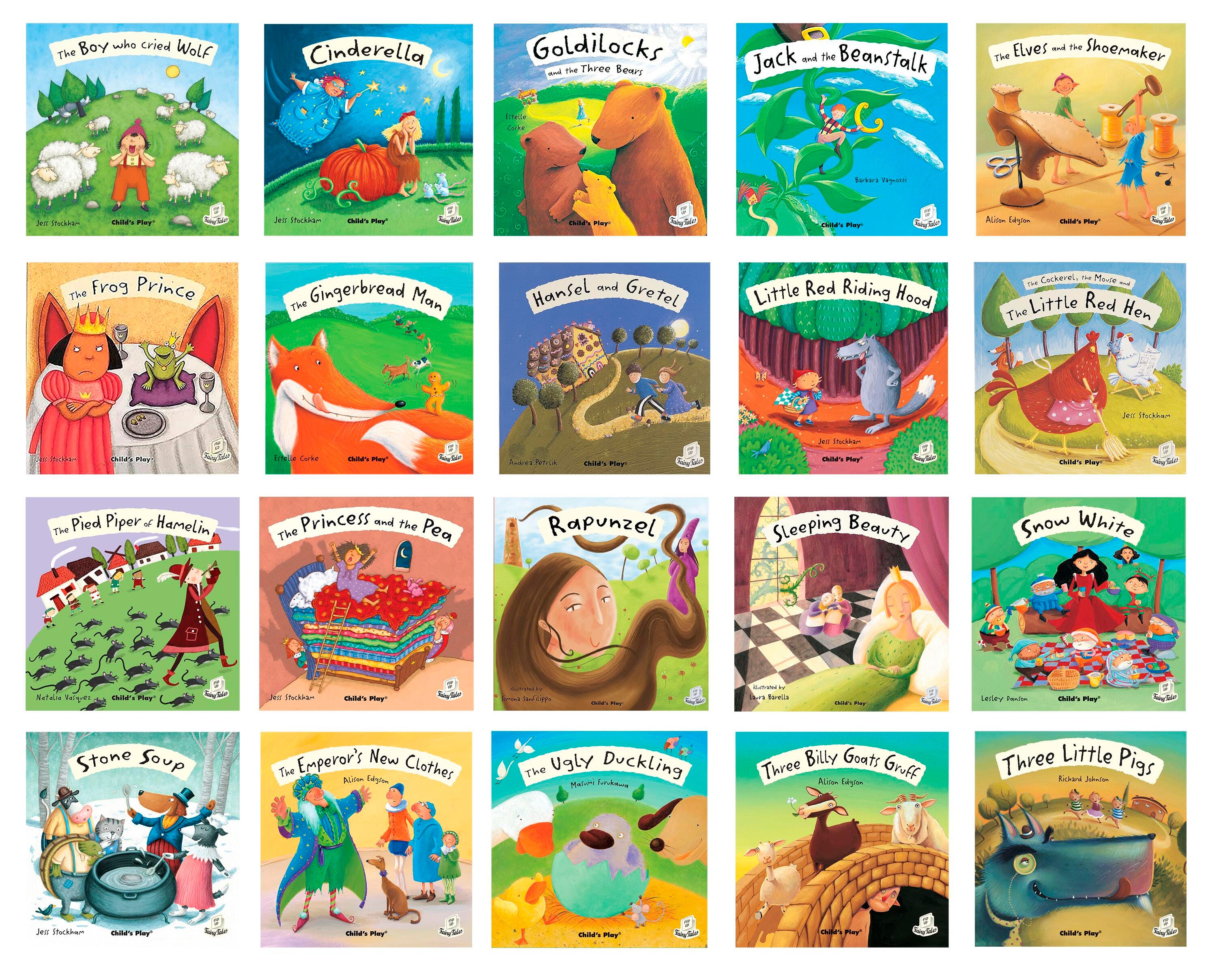 BOOKS - FLIP FLOP FAIRY TALES S/16 GR PREK-K