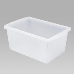 STORAGE BINS 5.5 GALLON MEDIUM TRANSLUCENT