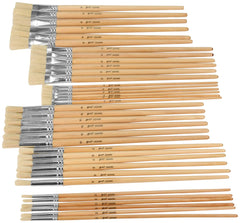 BRUSH WHITE BRISTLE OLYMPIA LH CANNISTER SET OF 36