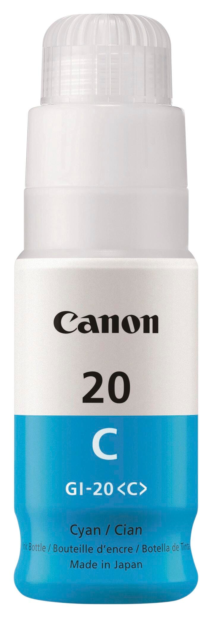 INK BOTTLE CANON MEGATANK GI-20 CYAN CNMGI20CYAN