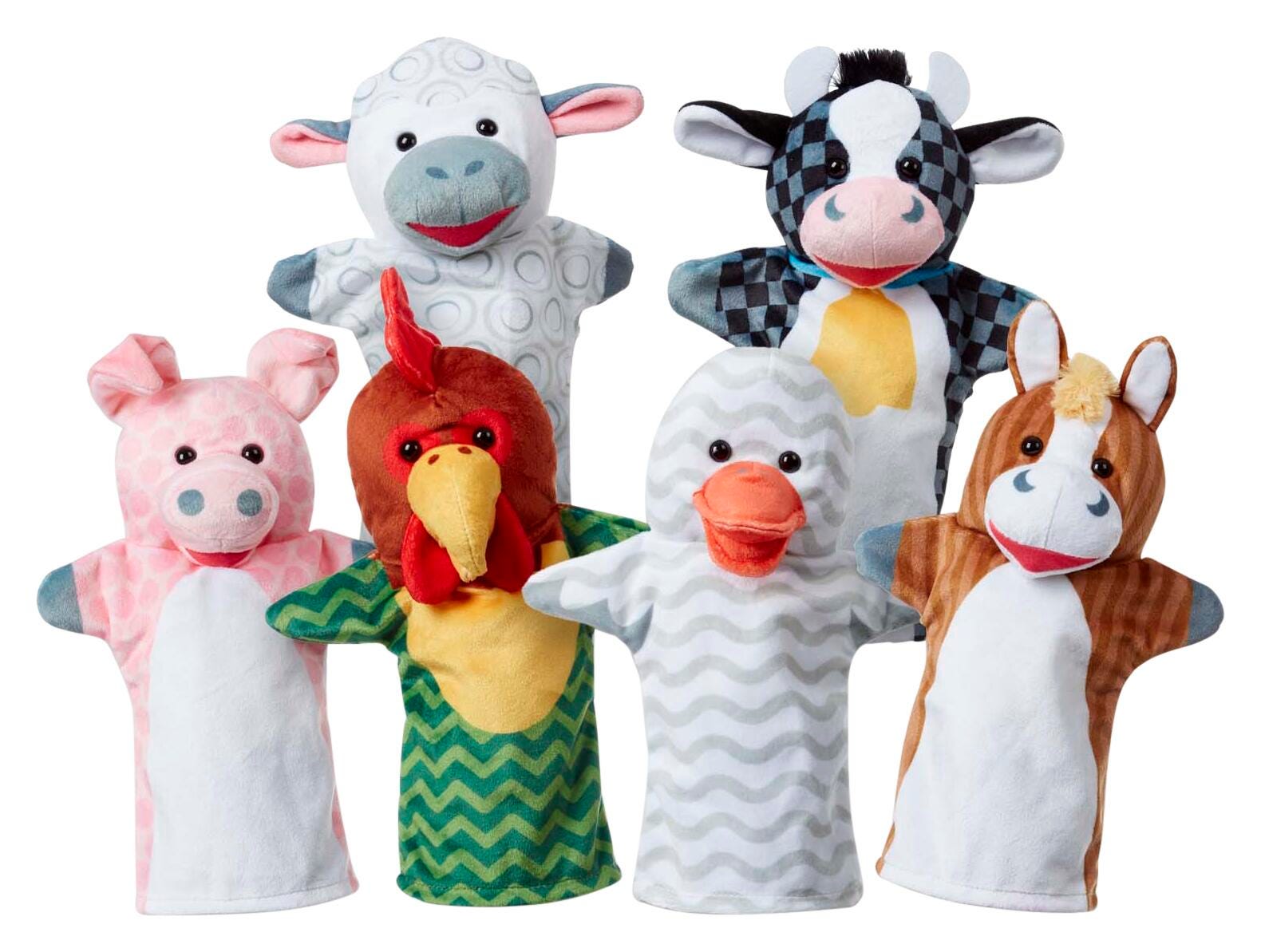 BARN BUDDIES PUPPETS - SET OF 6