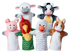 BARN BUDDIES PUPPETS - SET OF 6
