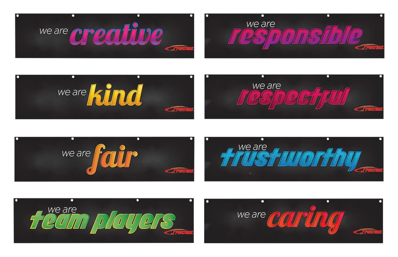 CHARACTER ED SET OF 8